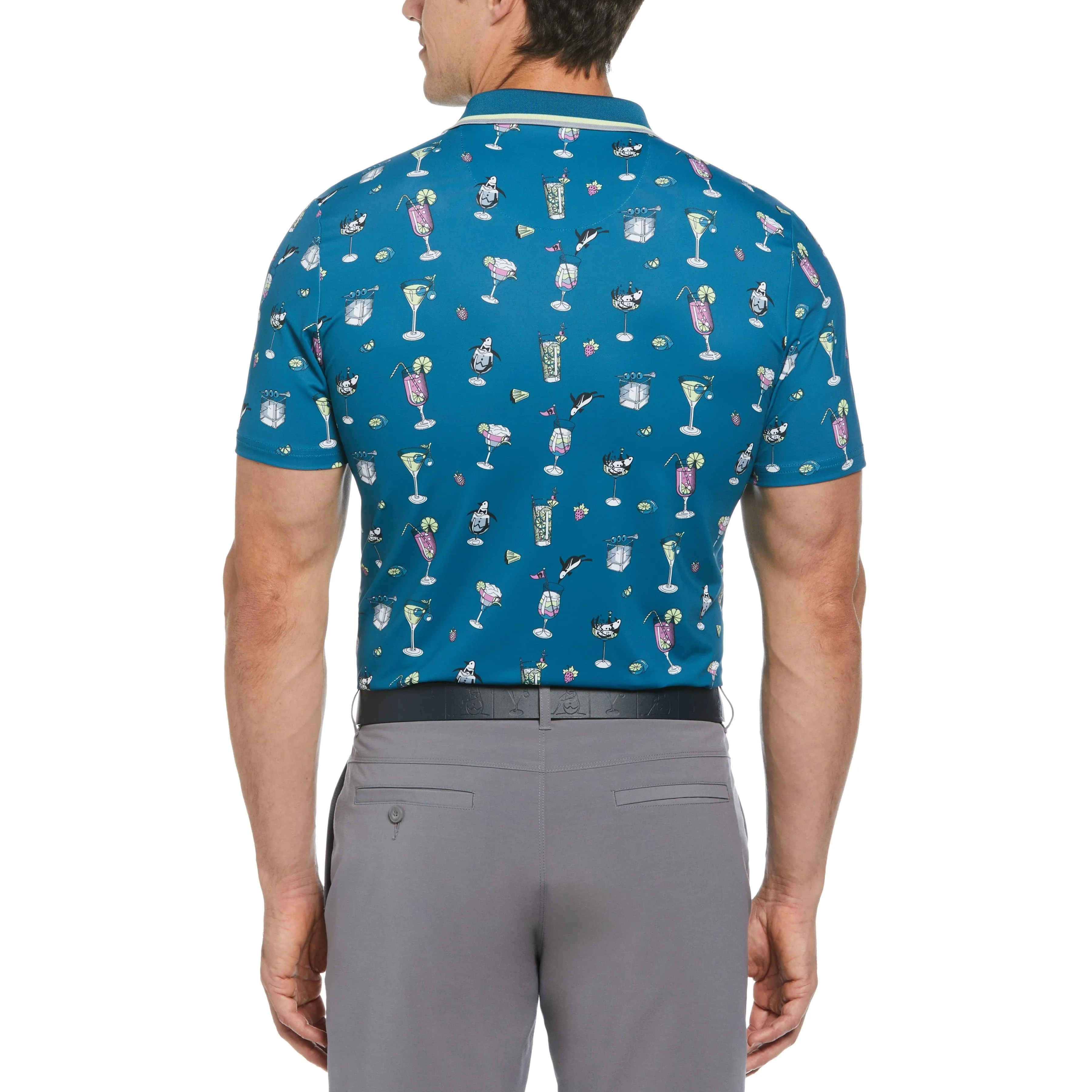 19th Hole Print Golf Polo