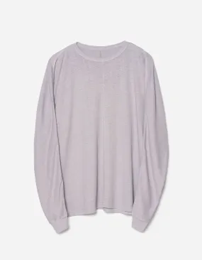 5245 Hemp Cross Oversized L/S T-Shirt Purple Ash