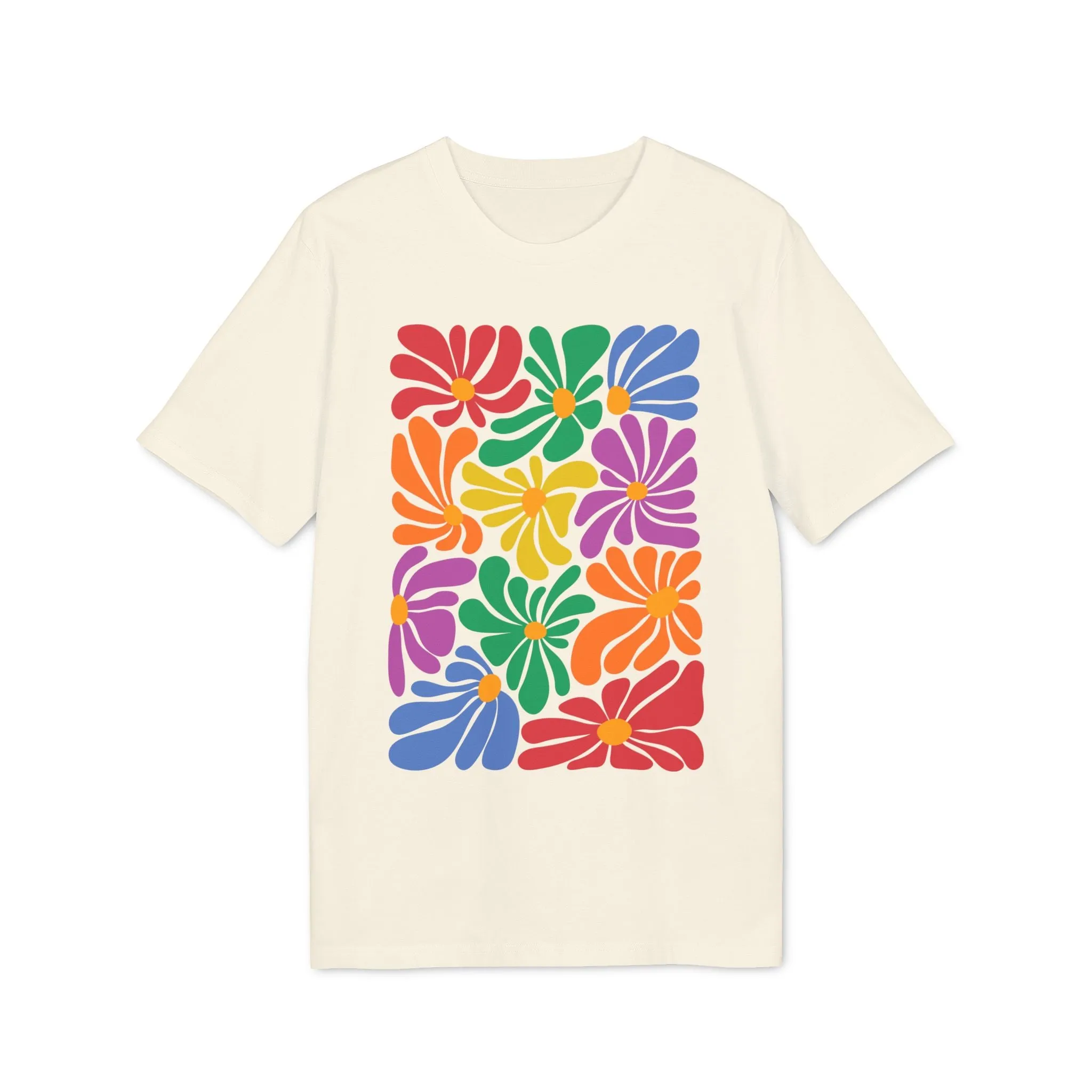 Abstract Flowers Tee