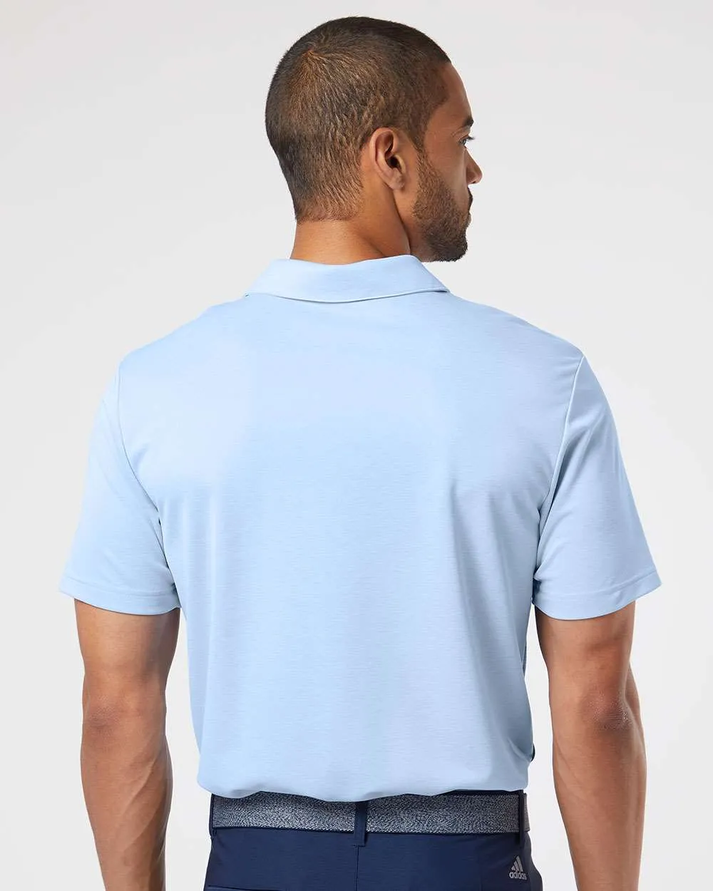 Adidas Heathered Colorblock 3-Stripes Sport Shirt