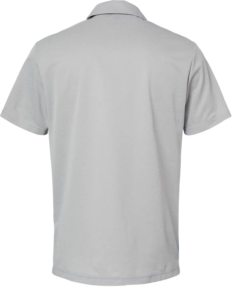 Adidas Heathered Colorblock 3-Stripes Sport Shirt