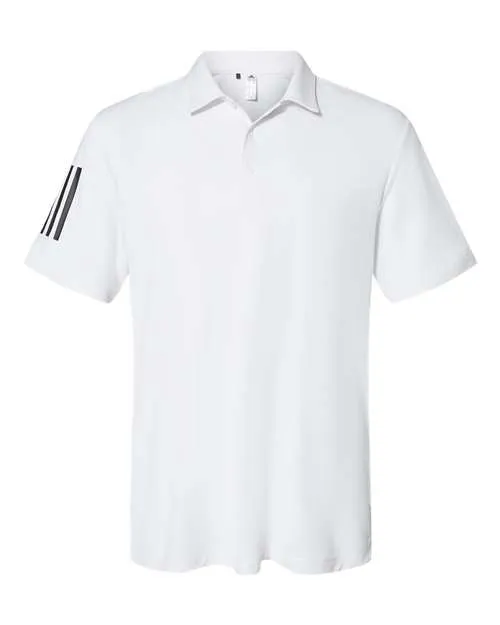 adidas Men's Floating 3-Stripes Polo