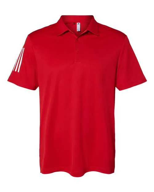 adidas Men's Floating 3-Stripes Polo