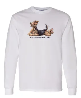 Airedale Terrier - All About The Dog - Long Sleeve T-Shirt