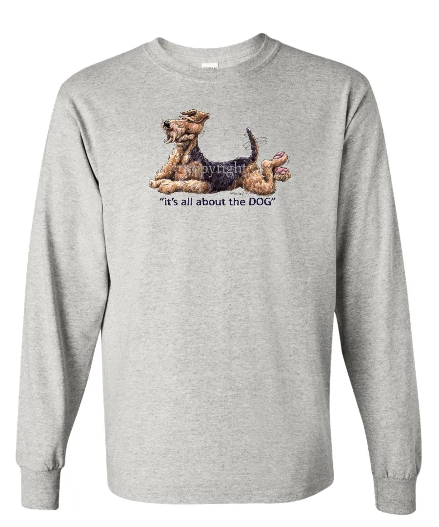 Airedale Terrier - All About The Dog - Long Sleeve T-Shirt