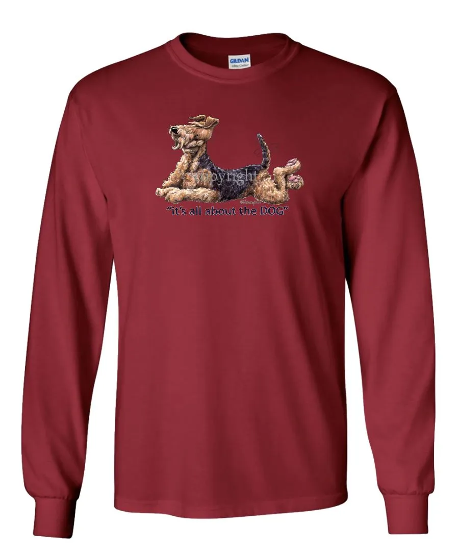 Airedale Terrier - All About The Dog - Long Sleeve T-Shirt