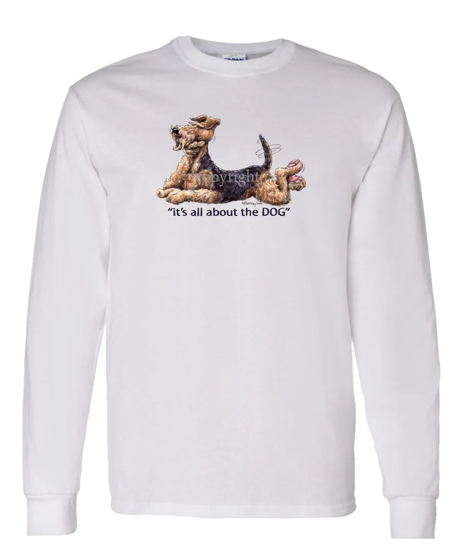 Airedale Terrier - All About The Dog - Long Sleeve T-Shirt