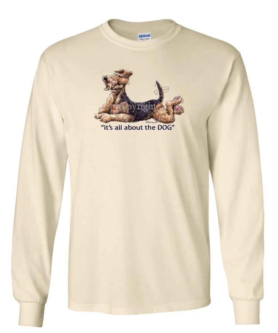Airedale Terrier - All About The Dog - Long Sleeve T-Shirt