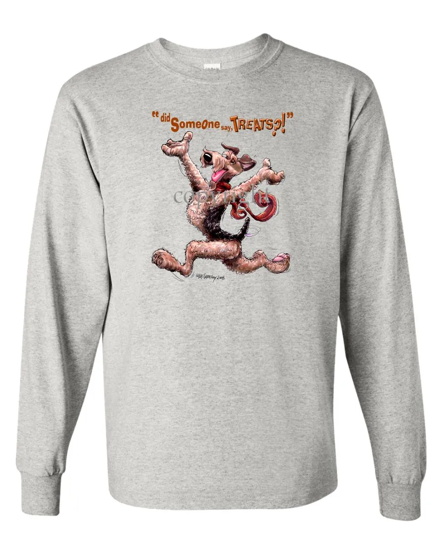 Airedale Terrier - Treats - Long Sleeve T-Shirt