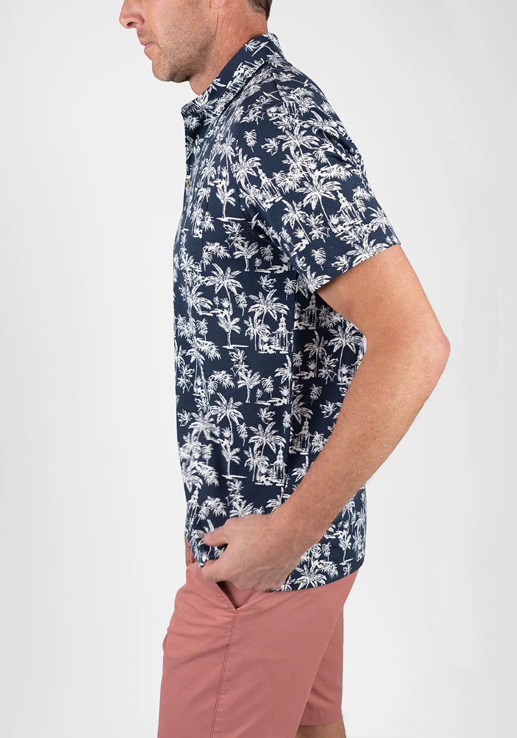 Airotec® Printed Jersey Short Sleeve Polo