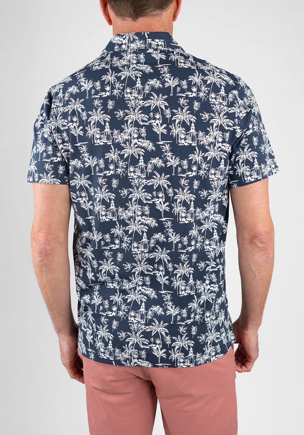 Airotec® Printed Jersey Short Sleeve Polo