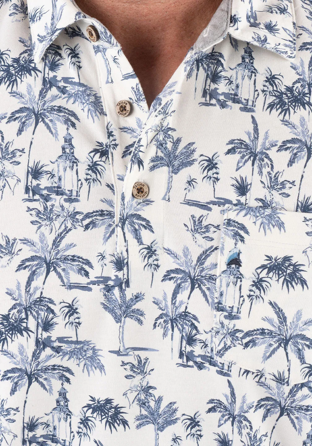 Airotec® Printed Jersey Short Sleeve Polo