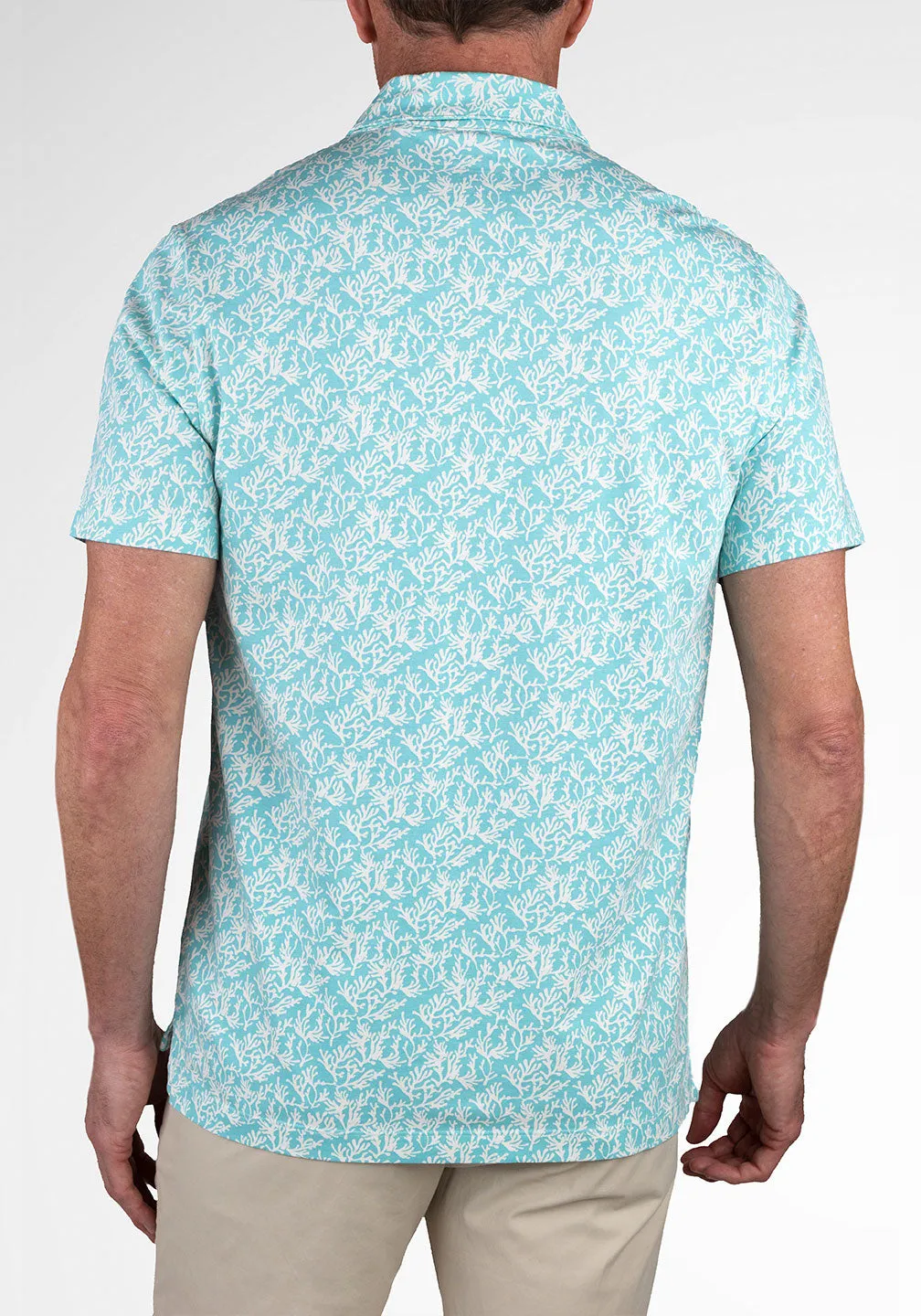 Airotec® Printed Jersey Short Sleeve Polo