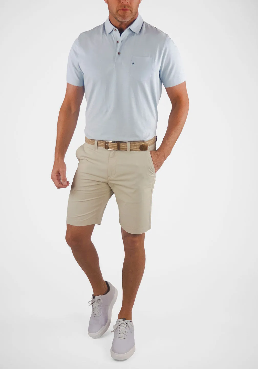 Airotec® Slim Fit Jersey Polo