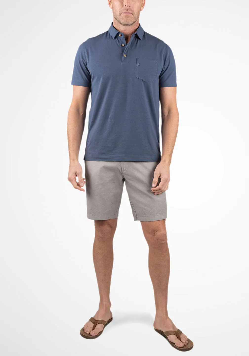 Airotec® Slim Fit Jersey Polo