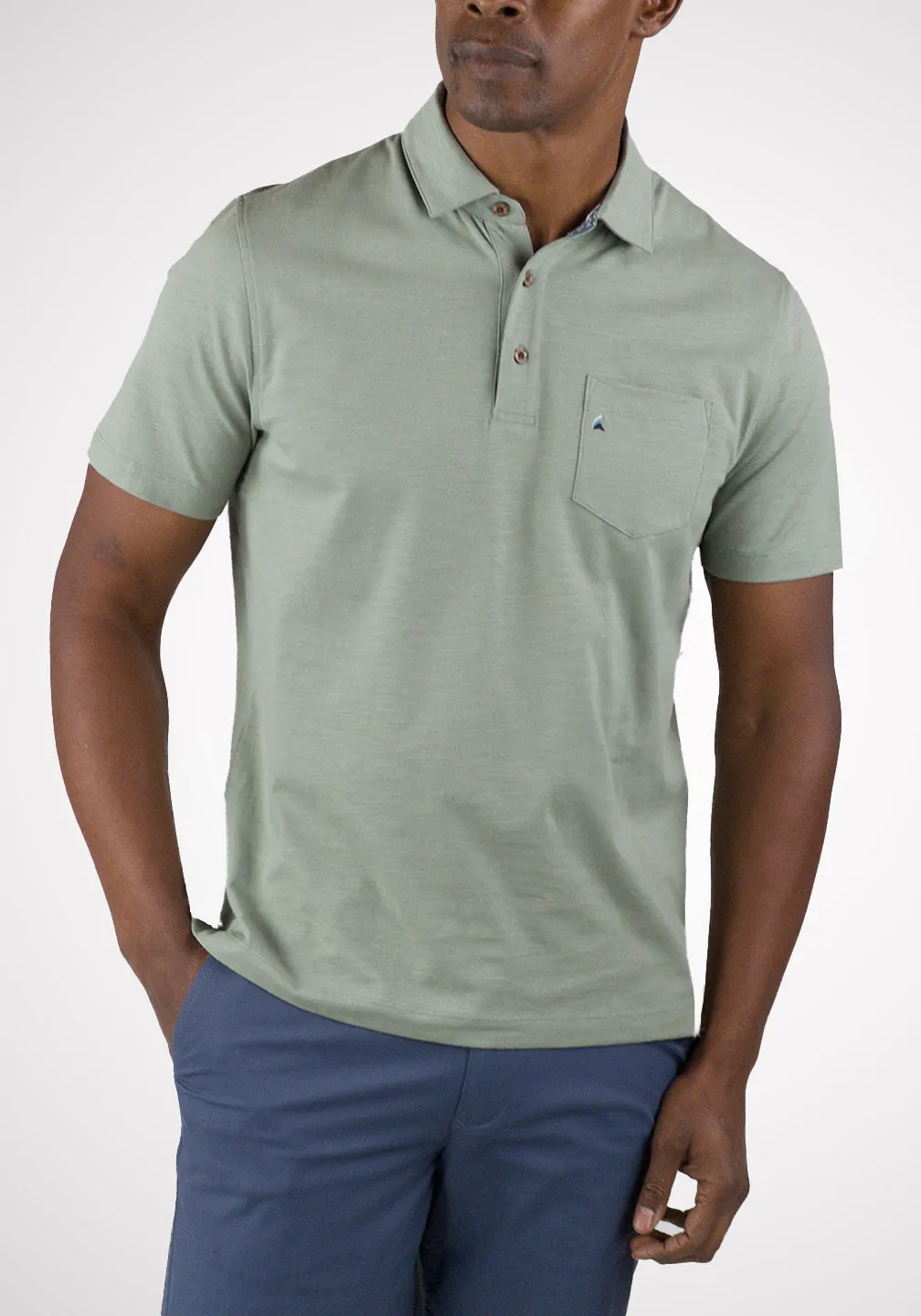 Airotec® Slim Fit Jersey Polo