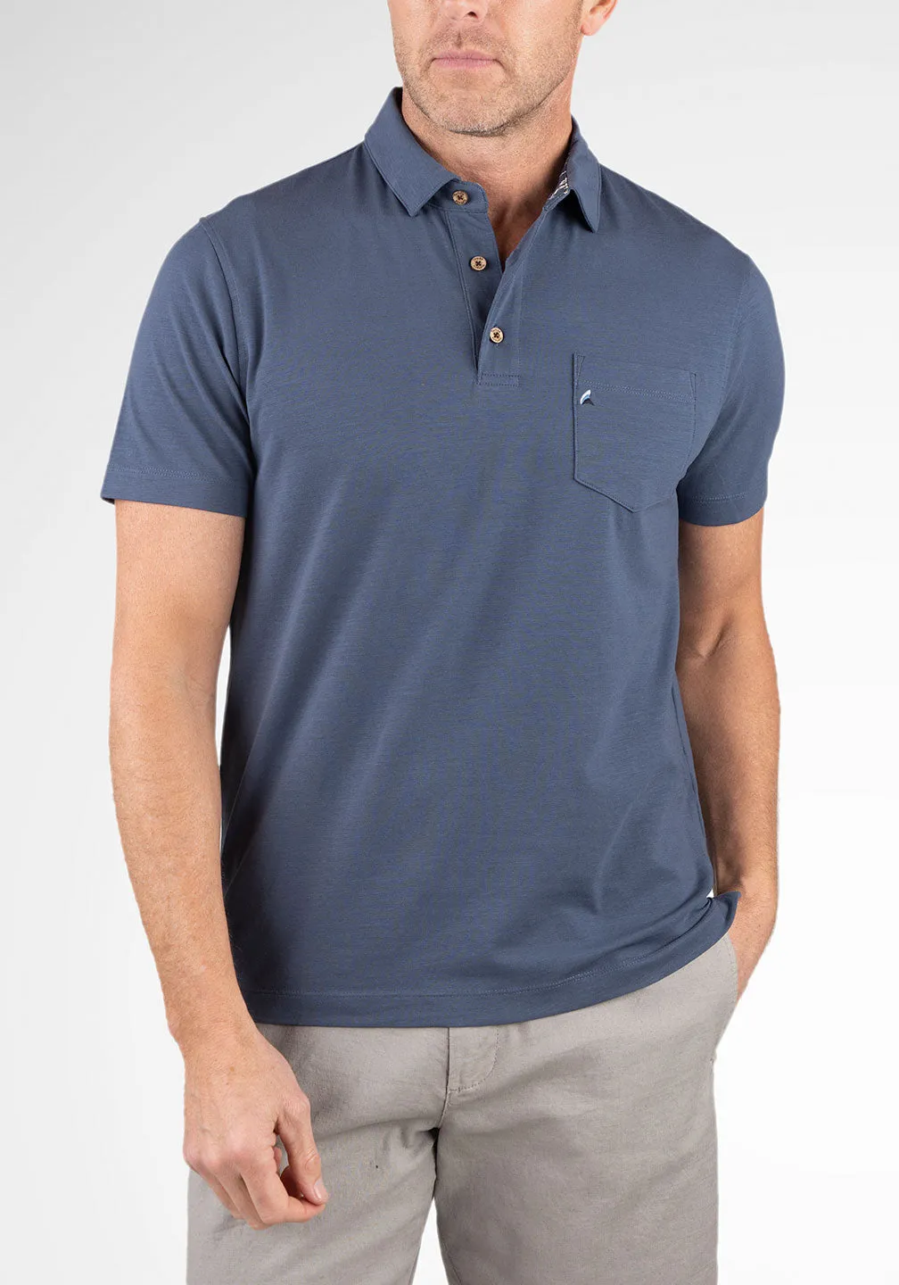 Airotec® Slim Fit Jersey Polo