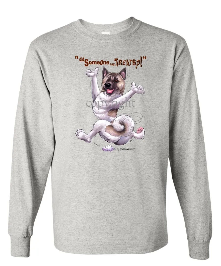 Akita - Treats - Long Sleeve T-Shirt