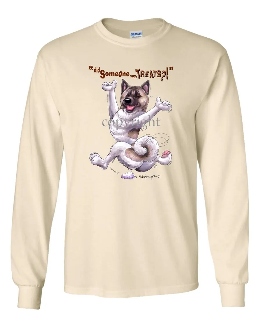 Akita - Treats - Long Sleeve T-Shirt