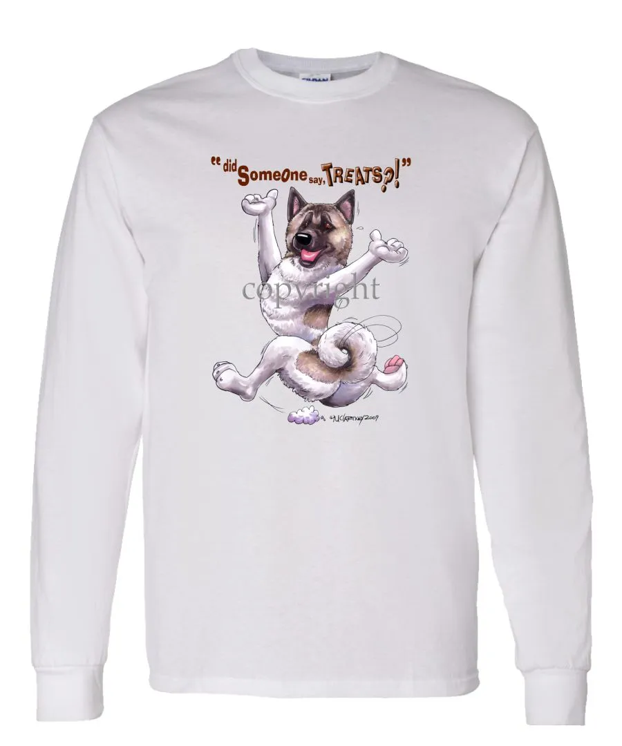 Akita - Treats - Long Sleeve T-Shirt