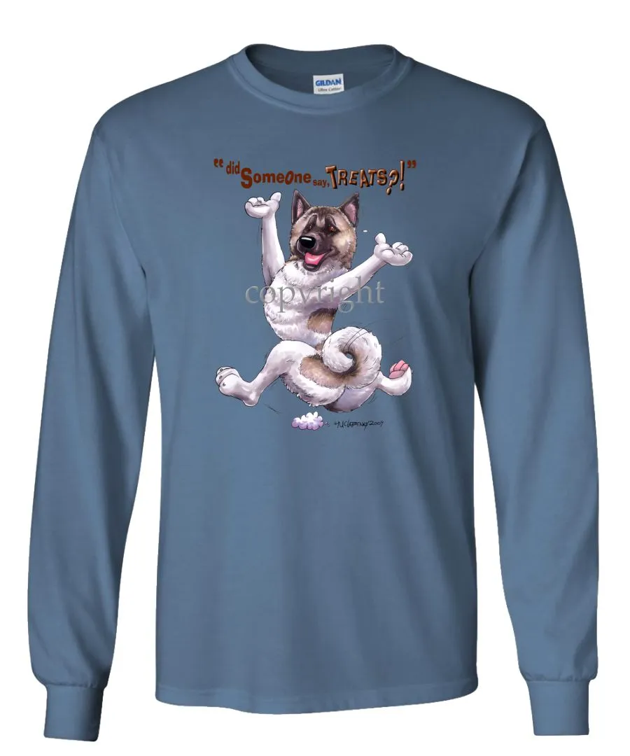 Akita - Treats - Long Sleeve T-Shirt