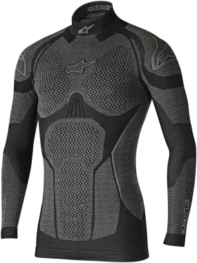 ALPINESTARS Ride Tech Winter Long Sleeve Underwear Top - Black/Gray - XL/2XL 4752117106-XL/2