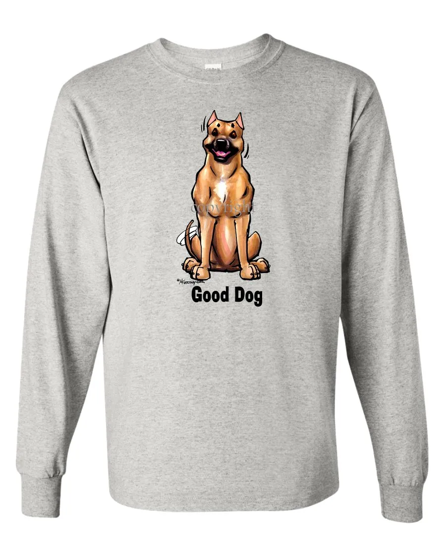 American Staffordshire Terrier - Good Dog - Long Sleeve T-Shirt