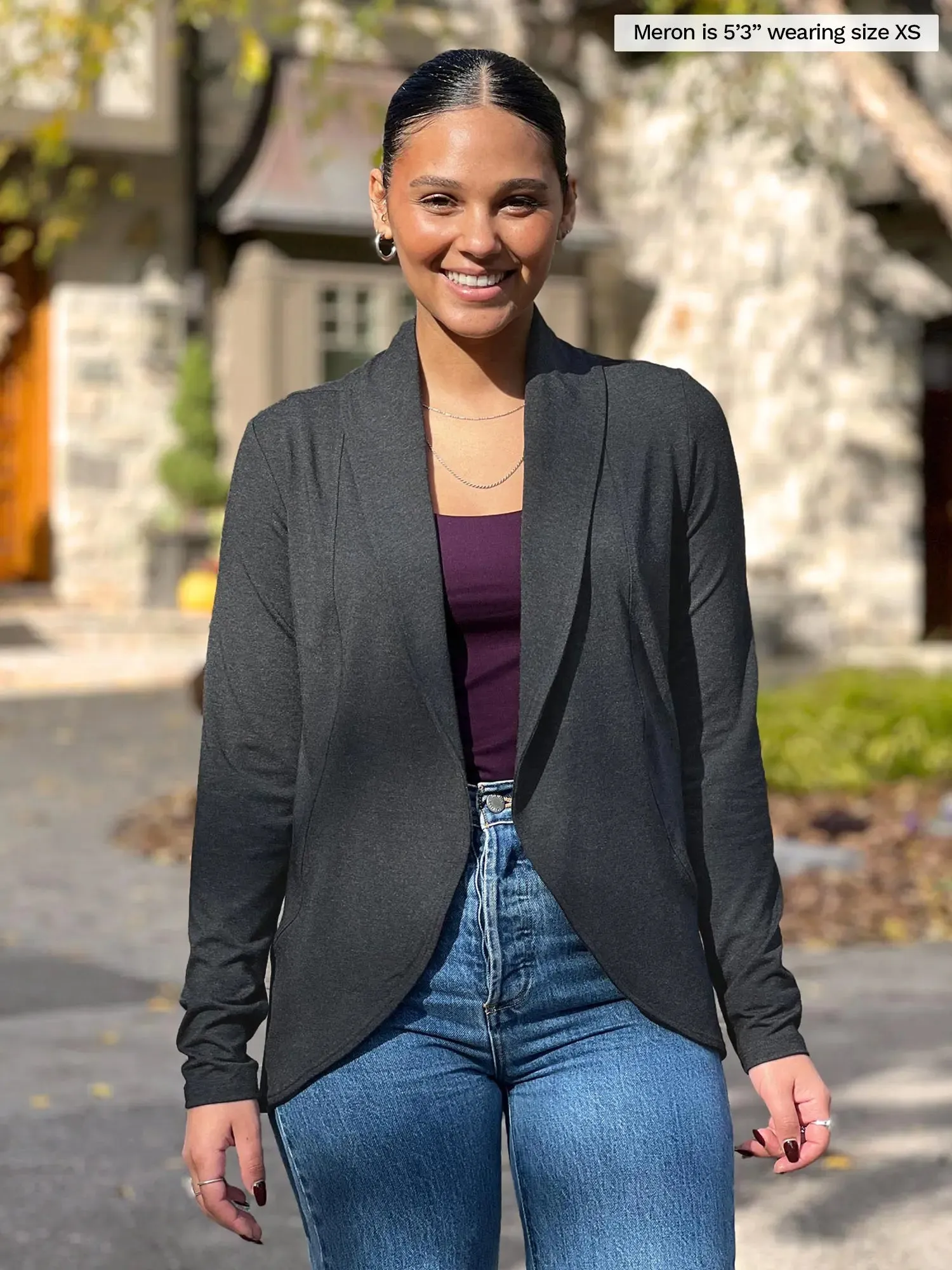 Anne soft stretch blazer