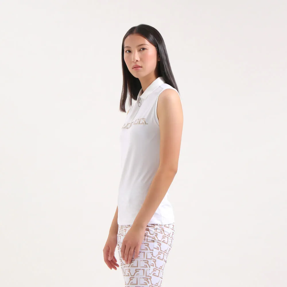 APSE | SLEEVELESS SUNBLOCK® POLO | FINAL SALE