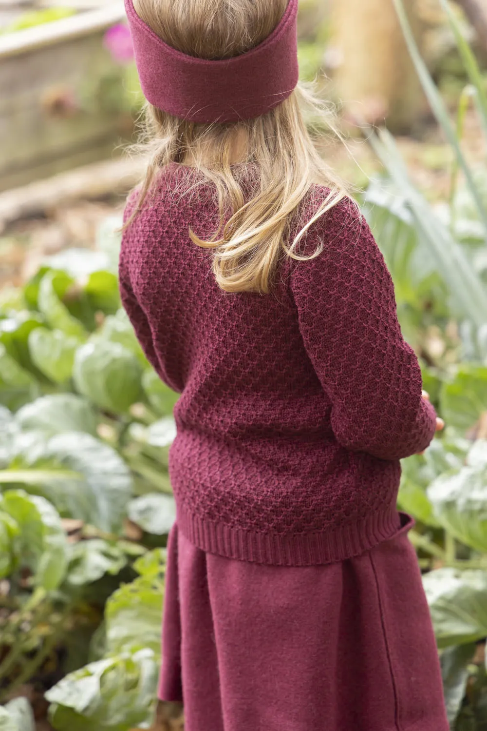 ARAN JUMPER - caramel