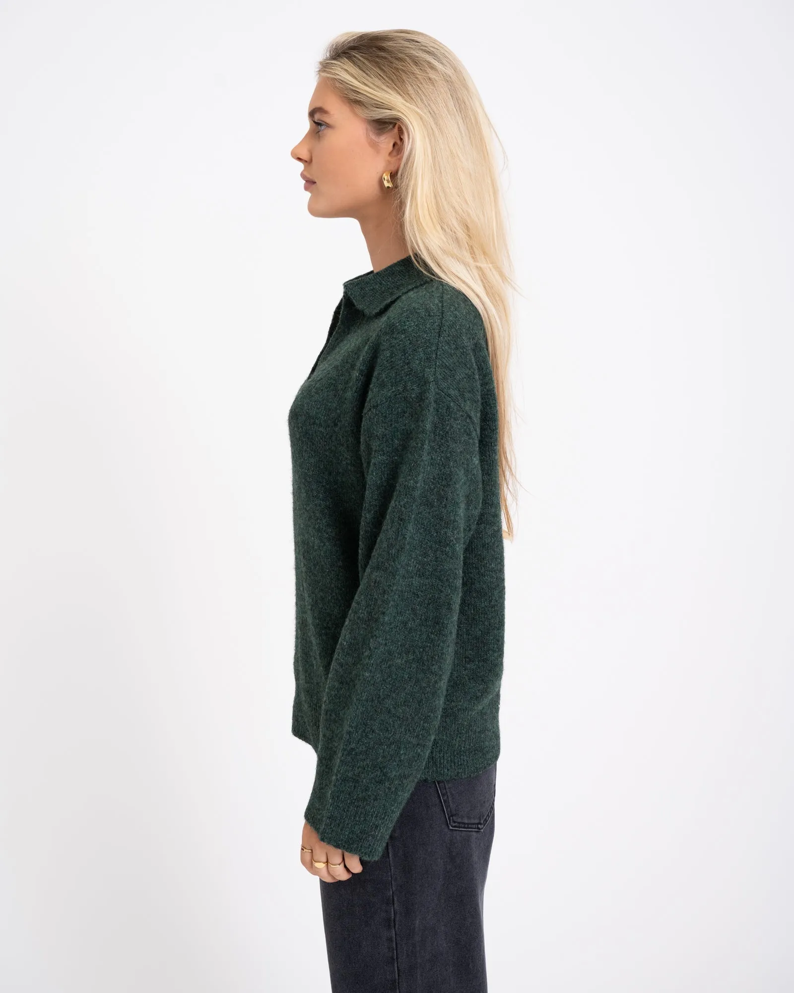 Ariella Polo Neck Knit Rosin