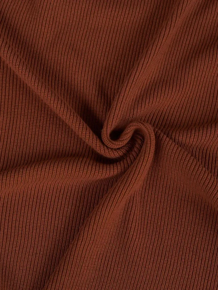 Astrid Caramel Sweater Knit Dress