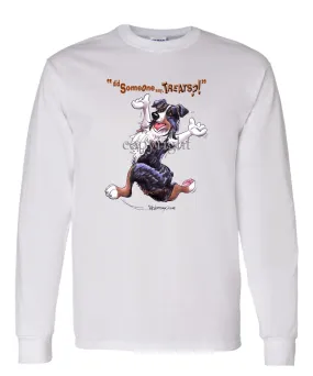 Australian Shepherd  Black Tri - Treats - Long Sleeve T-Shirt