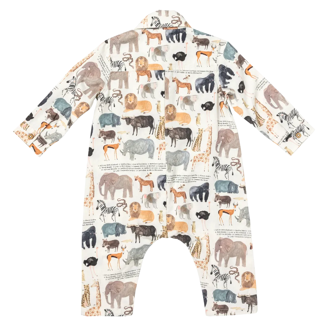 Baby Boys Easton Jumper - Animals of Africa
