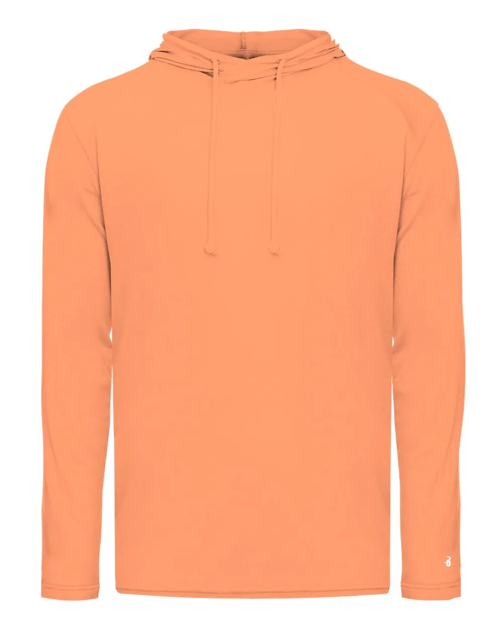 Badger Tri-Blend Surplice Hooded Long Sleeve T-Shirt 4905