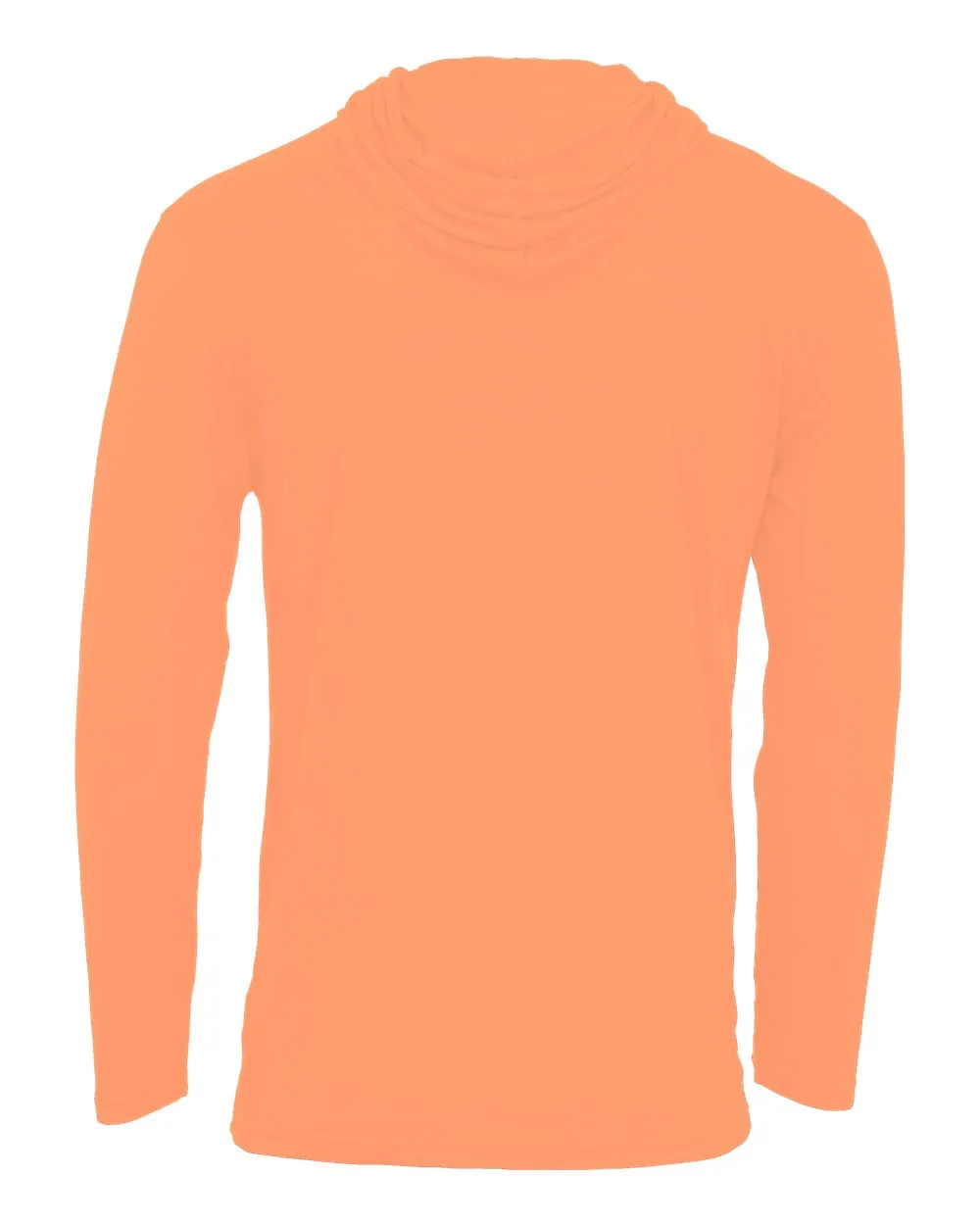 Badger Tri-Blend Surplice Hooded Long Sleeve T-Shirt 4905
