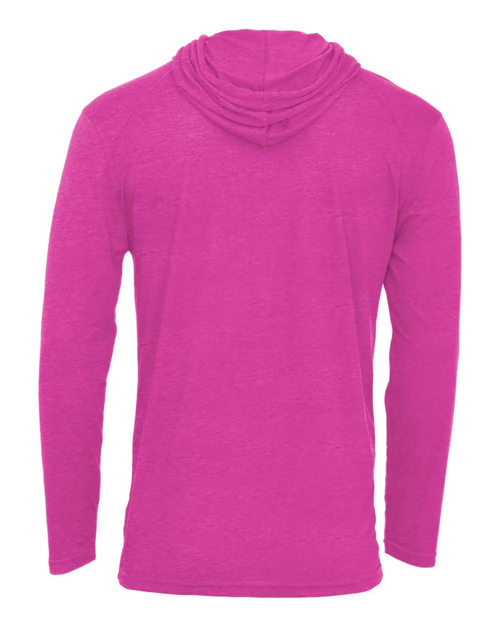 Badger Tri-Blend Surplice Hooded Long Sleeve T-Shirt 4905