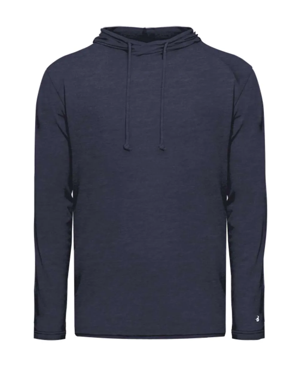 Badger Tri-Blend Surplice Hooded Long Sleeve T-Shirt 4905