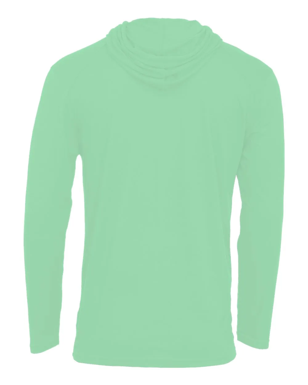 Badger Tri-Blend Surplice Hooded Long Sleeve T-Shirt 4905