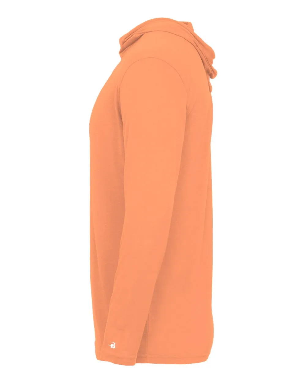 Badger Tri-Blend Surplice Hooded Long Sleeve T-Shirt 4905