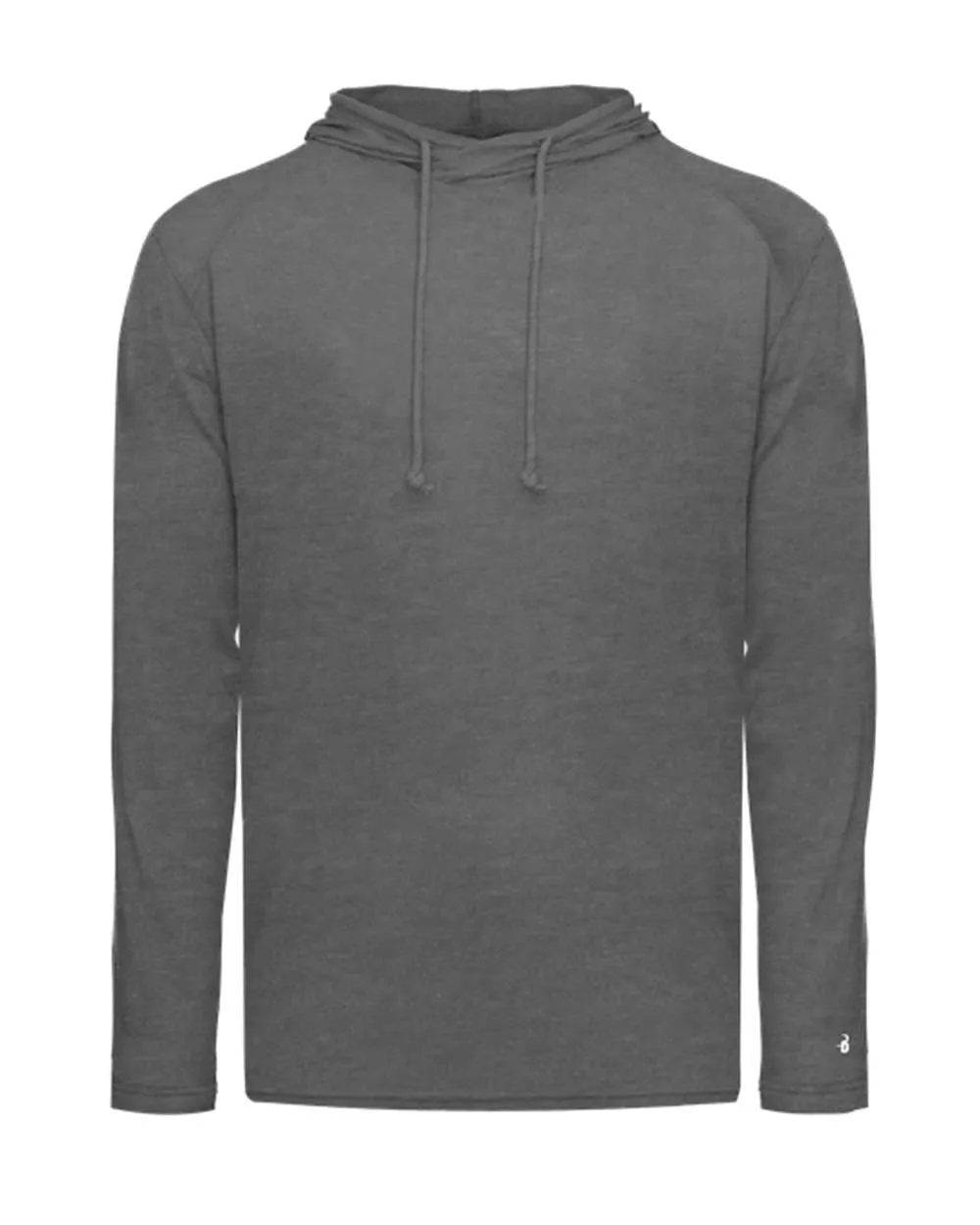 Badger Tri-Blend Surplice Hooded Long Sleeve T-Shirt 4905