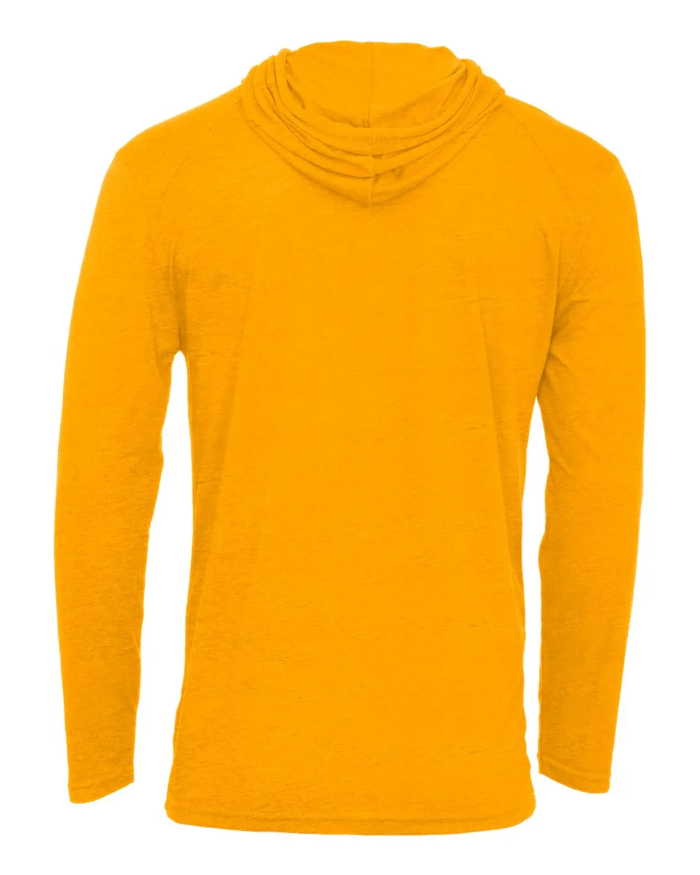Badger Tri-Blend Surplice Hooded Long Sleeve T-Shirt 4905