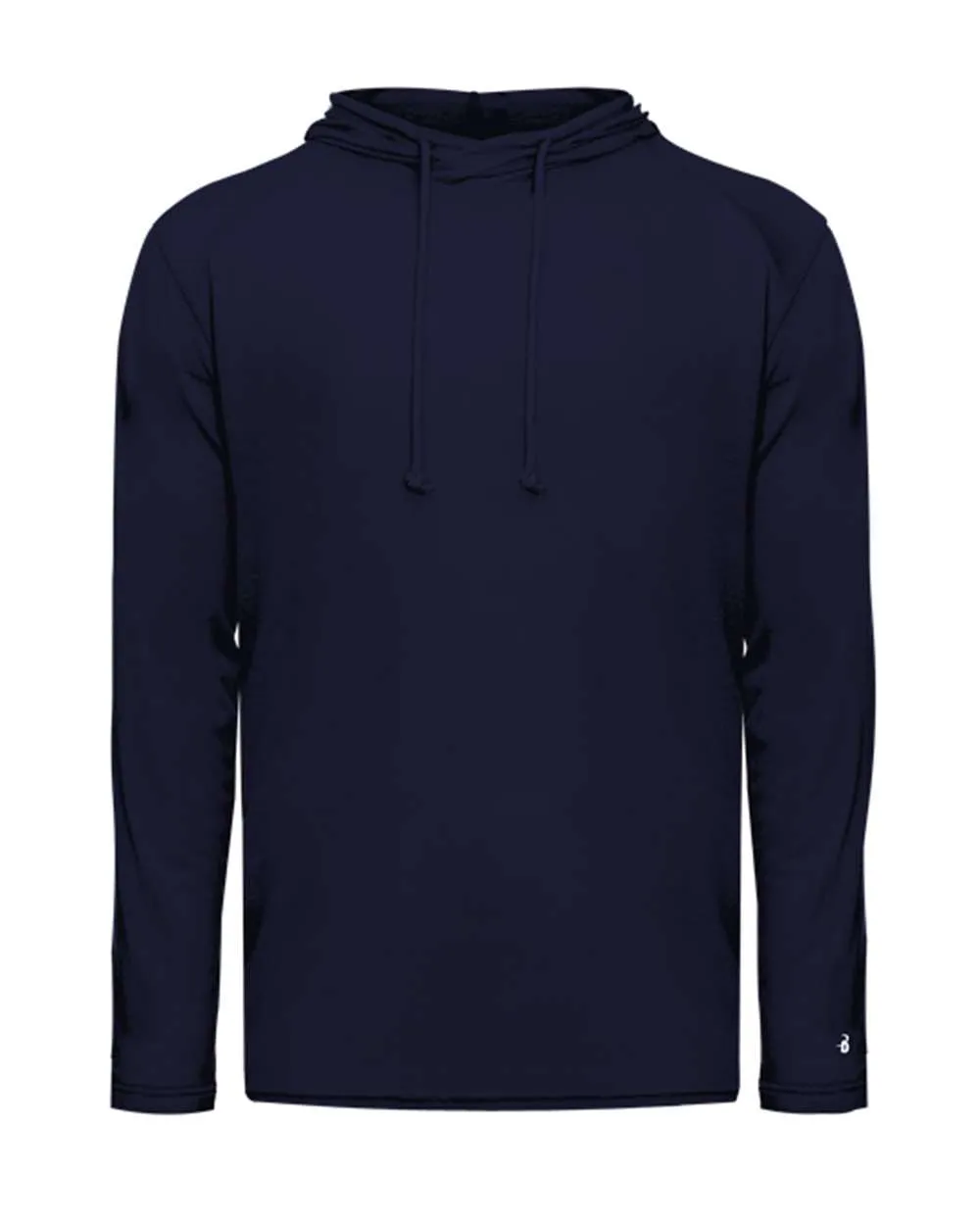 Badger Tri-Blend Surplice Hooded Long Sleeve T-Shirt 4905