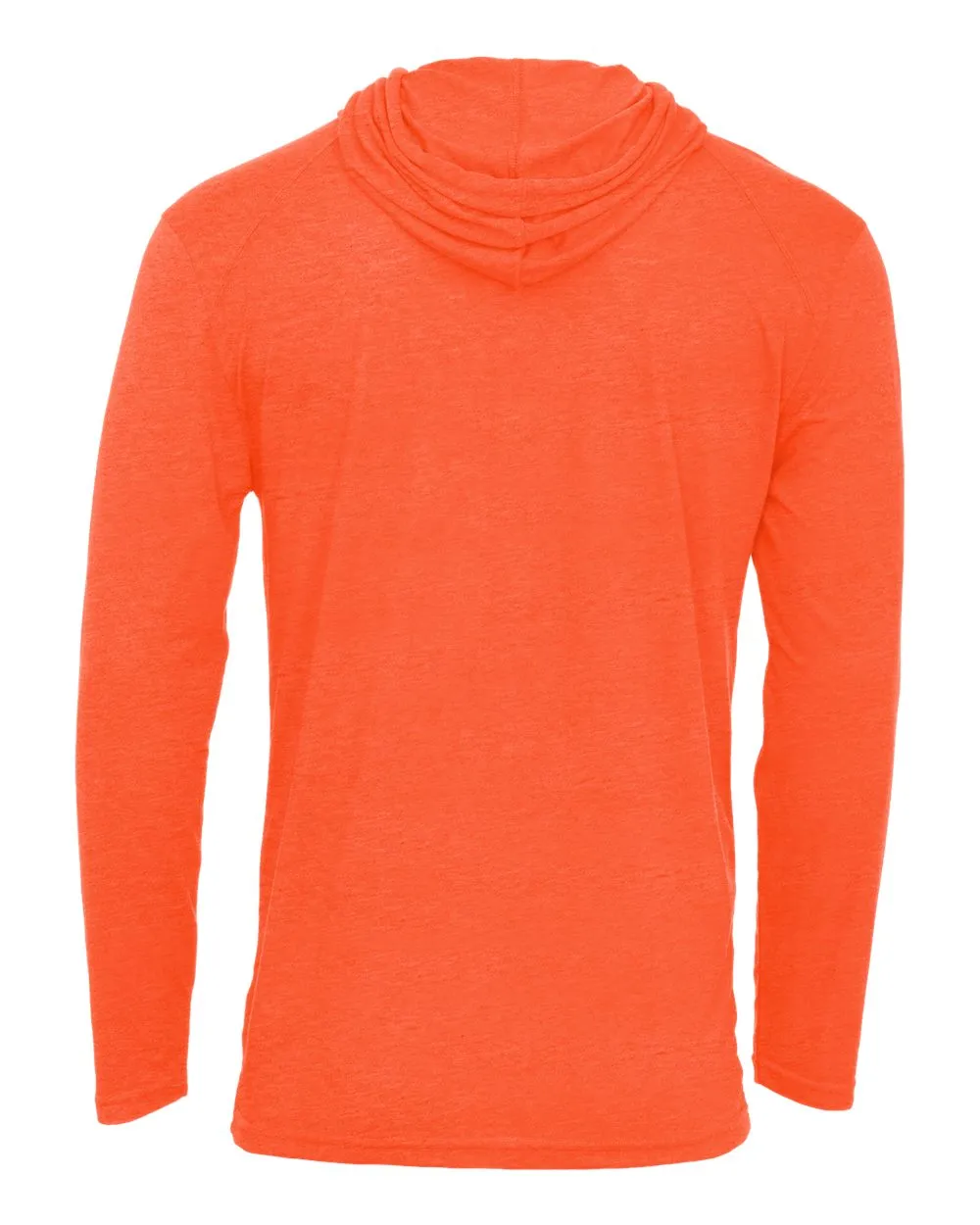 Badger Tri-Blend Surplice Hooded Long Sleeve T-Shirt 4905