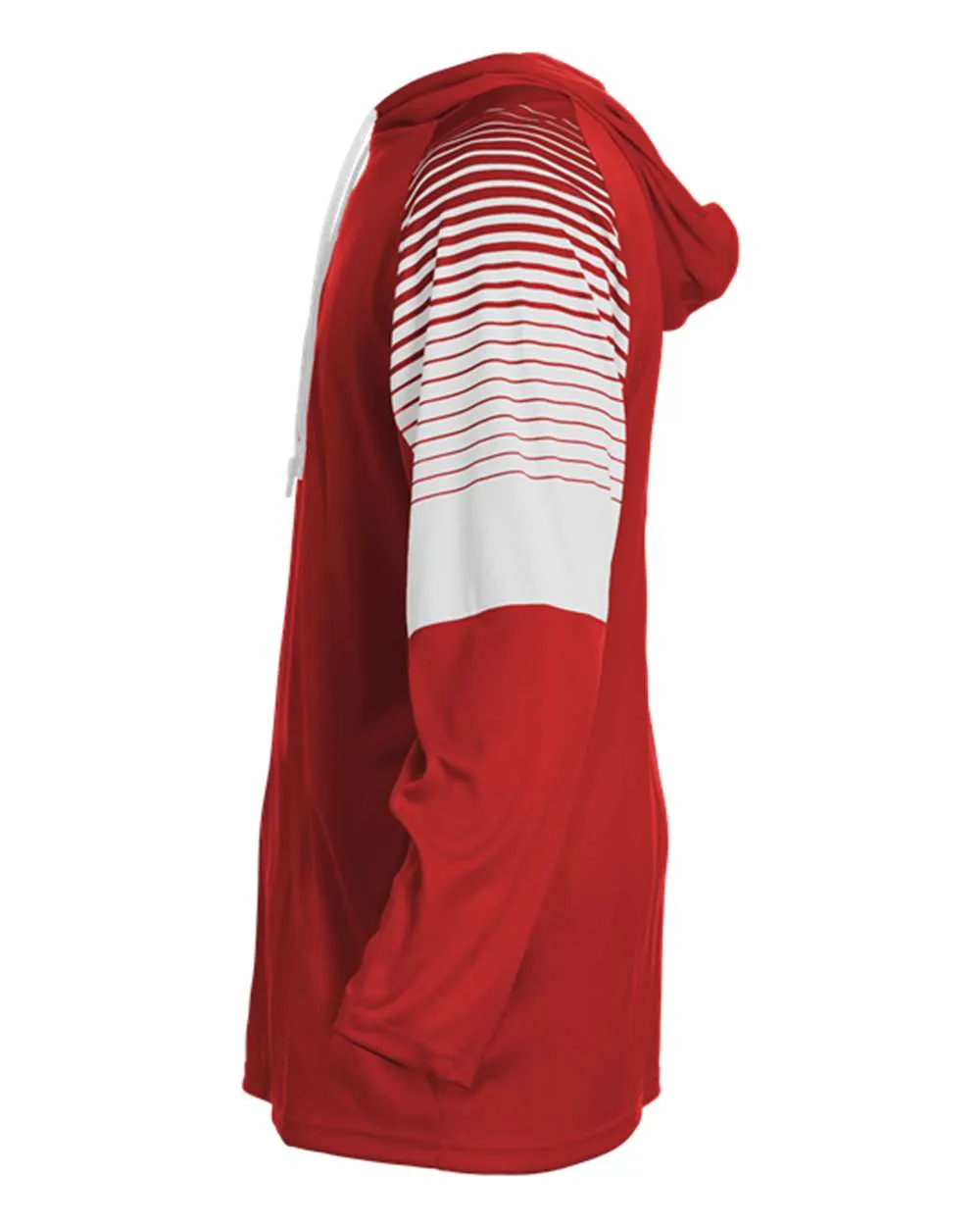 Badger Youth Lineup Hooded Long Sleeve T-Shirt 2211