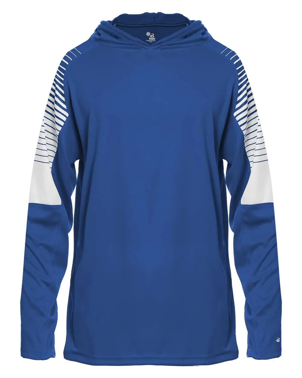 Badger Youth Lineup Hooded Long Sleeve T-Shirt 2211