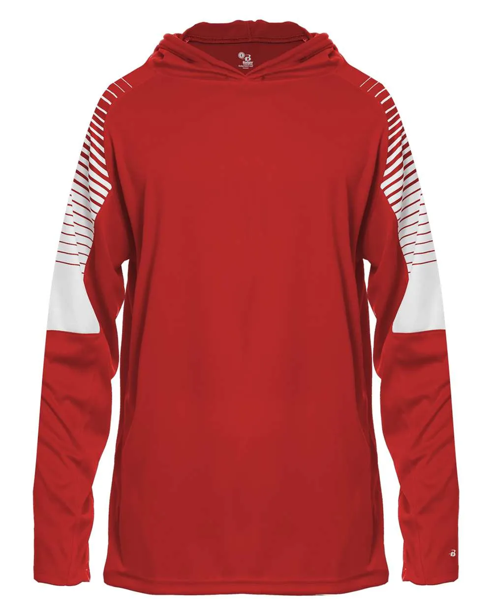 Badger Youth Lineup Hooded Long Sleeve T-Shirt 2211