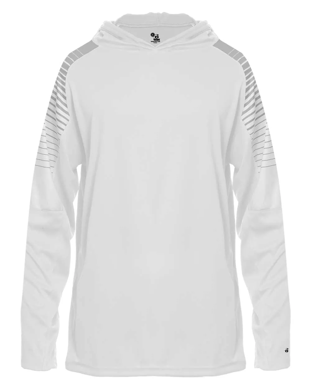 Badger Youth Lineup Hooded Long Sleeve T-Shirt 2211