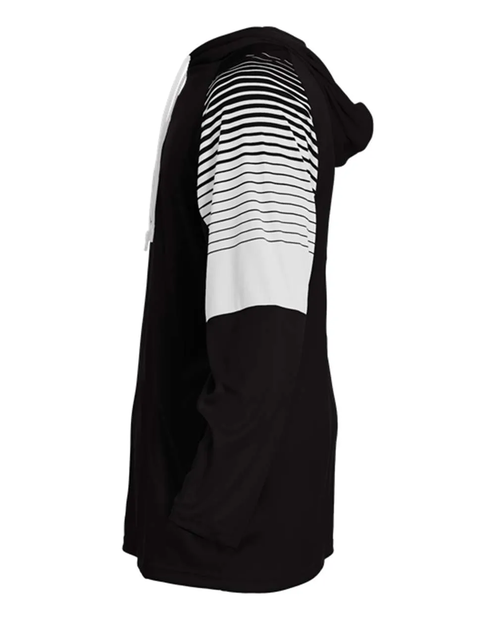 Badger Youth Lineup Hooded Long Sleeve T-Shirt 2211