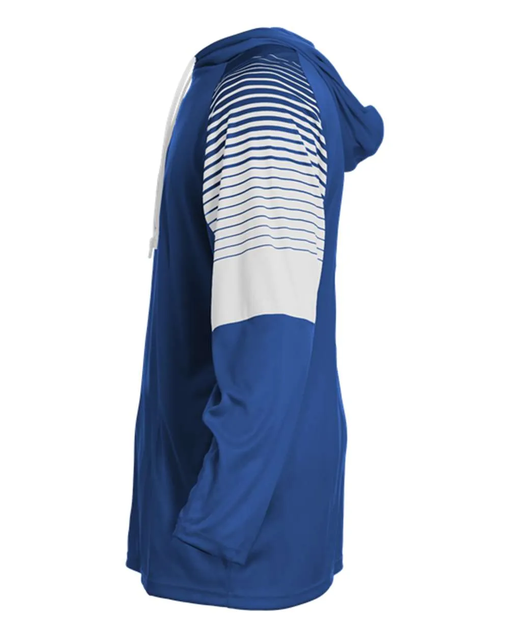Badger Youth Lineup Hooded Long Sleeve T-Shirt 2211